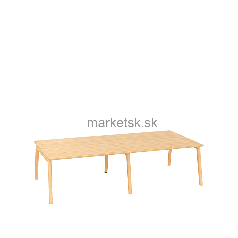 Kancelársky stôl Tb286 - 2800 x 1600 x 742 mm